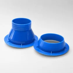 Nozzle guides for air ducts