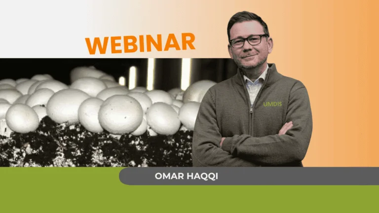 Webinar with Omar Haqqi: How to increase yields in Indian button mushroom farms