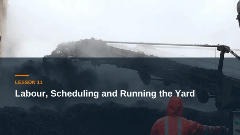 Lesson 11: Labour, Scheduling and Running the Yard — mushroom compost live course